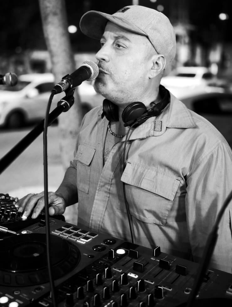 D.J CHICHO בגלריית סול